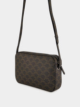 Celine MESSENGER BAG TRIOMPHE CANVAS W/CHARM POLY-VISCOSE