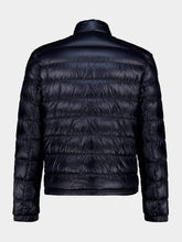 Moncler Navy Blue Selves Short Down Jacket