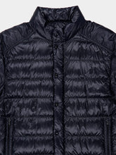Moncler Navy Blue Selves Short Down Jacket