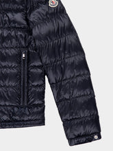 Moncler Navy Blue Selves Short Down Jacket