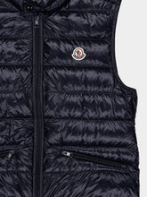 Moncler Night Blue Down Gilet