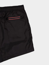 Moncler Black Nylon Swim Shorts