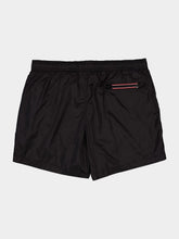Moncler Black Nylon Swim Shorts