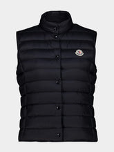 Moncler Black Liane Down Gilet
