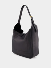 Tom Ford Black Leather Monarch Medium Hobo Bag