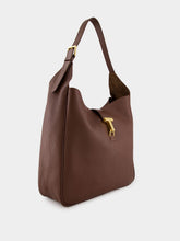 Tom Ford Saddle Brown Leather Large Hobo