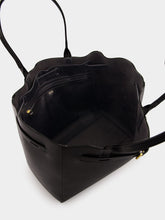 Tom Ford Black Audrey Large Tote in Grain Leather