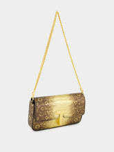 Tom Ford Antique Gold Leather Wallis Mini Bag