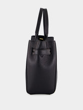 Tom Ford Black Leather Belted Tote Bag