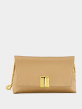 Tom Ford Flesh Satin Mini Bag with Chain Strap