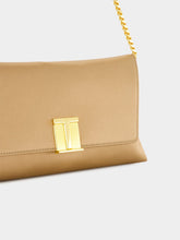 Tom Ford Flesh Satin Mini Bag with Chain Strap