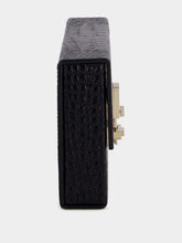 Tom Ford Black Crocodile Clutch in Leather