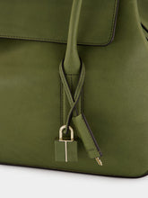 Tom Ford Ivy Green Natural Leather Eclipse Large Shoulder Bag