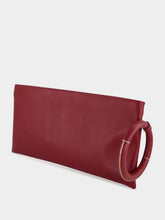 Tom Ford Ruby Red Nappa Aura Clutch
