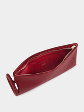 Tom Ford Ruby Red Nappa Aura Clutch
