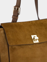 Tom Ford Whisky Brown Suede Medium Besace