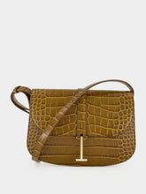 Tom Ford Cinnamon Crocodile-Print Kara Small Crossbody Bag