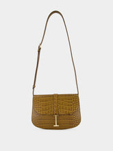 Tom Ford Cinnamon Crocodile-Print Kara Small Crossbody Bag