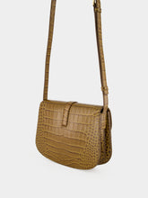 Tom Ford Cinnamon Crocodile-Print Kara Small Crossbody Bag
