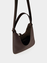 Tom Ford Chocolate Brown Grain Leather Hobo Bag