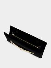 Tom Ford Black Velvet Arc Clutch Bag