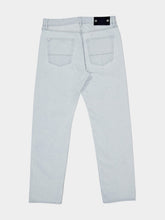 Stone Island Blue Extra Bleach Cotton Jeans