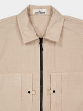 Stone Island Desert Sand Cotton Ripstop Overshirt