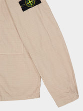 Stone Island Desert Sand Cotton Ripstop Overshirt