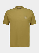Stone Island Dark Beige Cotton T-Shirt