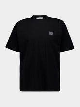 Stone Island Black Combed Organic Cotton T-Shirt