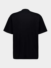 Stone Island Black Combed Organic Cotton T-Shirt