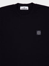 Stone Island Black Combed Organic Cotton T-Shirt