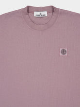 Stone Island Purple Gray Organic Cotton T-Shirt