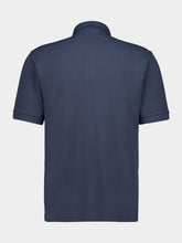 Stone Island Slate Blue Cotton Polo Shirt