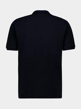 Stone Island Navy Blue 50/2 Organic Cotton Piqué Polo