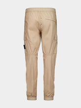 Stone Island Desert Sand Stretch Cotton Cargo Trousers
