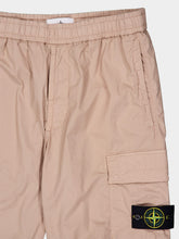 Stone Island Desert Sand Stretch Cotton Cargo Trousers