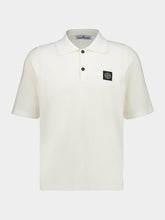 Stone Island Ivory Micro Stitch Soft Organic Cotton Polo