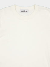 Stone Island Ivory Organic Cotton Crewneck Jumper