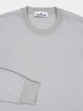 Stone Island Sage Green Organic Cotton Crewneck Sweatshirt