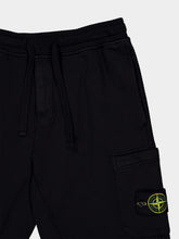 Stone Island Black Cotton Joggers