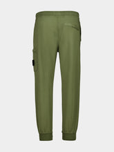 Stone Island Military Green Cotton Joggers