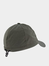 Stone Island Musk Green Baseball Cap with Compass Embroidery