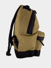 Stone Island Military Green Double Coated Cotton Ripstop Backpack