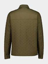 Moncler Olive Green Theoline Diamond-Quilted Padded Jacket