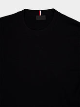 Moncler Black Cotton Knit Jumper