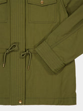 Moncler Olive Green Serin Hooded Parka
