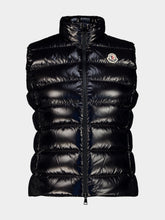 Moncler Black Ghany Quilted Down Gilet