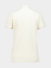 Moncler Natural Cotton Regular Fit Polo Shirt