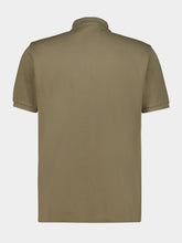 Stone Island Military Green Organic Cotton Piqué Polo Shirt